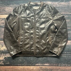 Levi's Distressed Leather Jacket